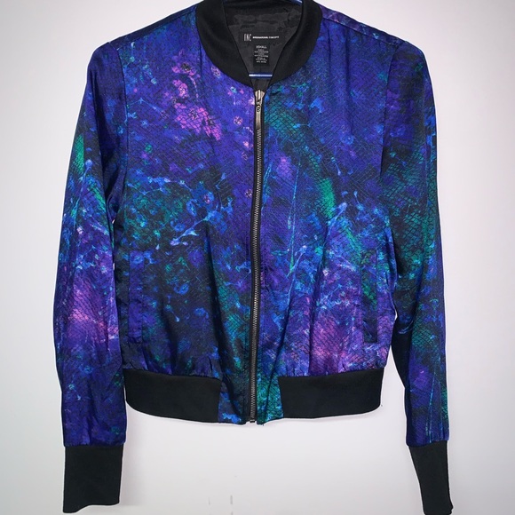 INC Mermaid Print Lightweight Jacket 🧜‍♀️ - Picture 1 of 7